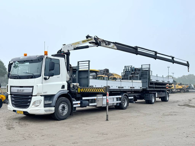DAF CF400 + 17m Palfinger Crane / kran + Trailer - Camión grúa: foto 2 DAF CF400 + 17m Palfinger Crane / kran + Trailer - Camión grúa: foto 2