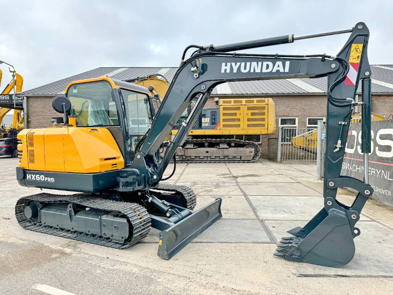 Miniexcavadora Hyundai HX60 - New / Unused / 2024 Model: foto 6