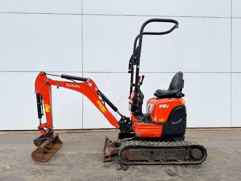 Kubota U10-3 - Hydr. Undercarriage / Hammer Lines - Miniexcavadora: foto 1 Kubota U10-3 - Hydr. Undercarriage / Hammer Lines - Miniexcavadora: foto 1