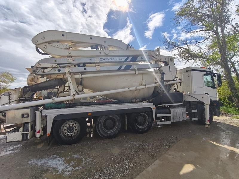 Mercedes Actros 3243 - Camión hormigonera con bomba: foto 3 Mercedes Actros 3243 - Camión hormigonera con bomba: foto 3