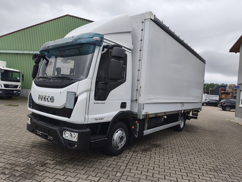 Camión lona Iveco Eurocargo 75-210 4x2 Euro 6 LBW: foto 1