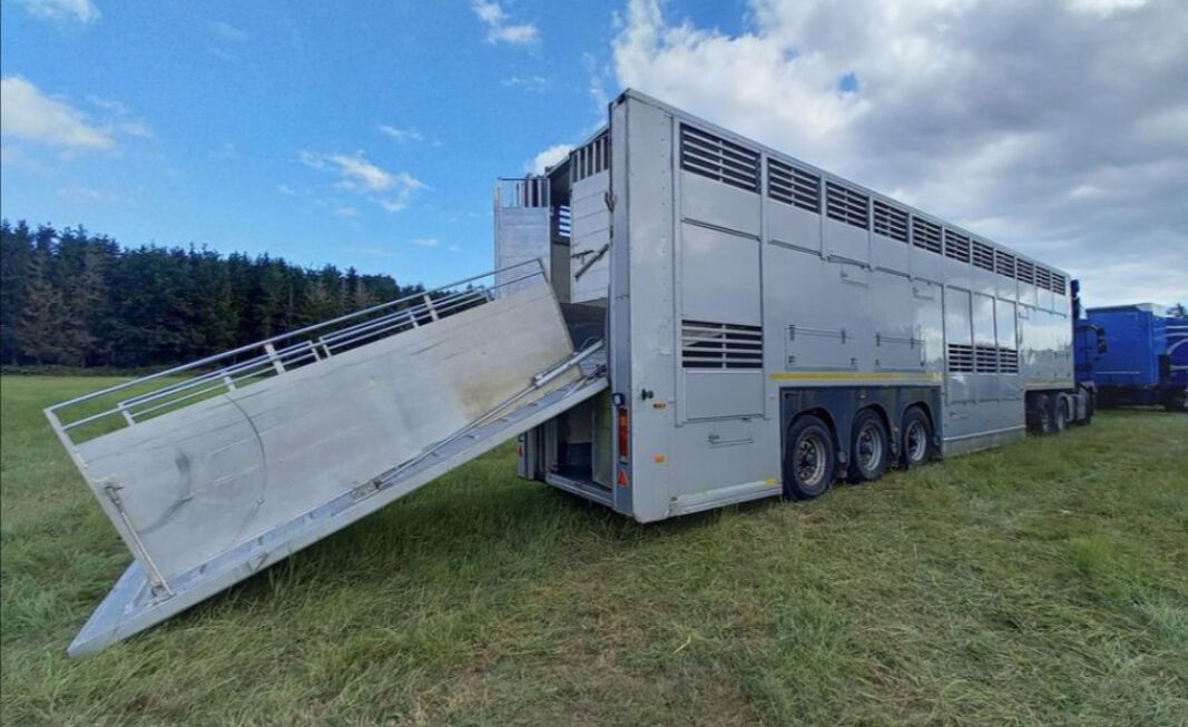 GRAY & ADAMS Gadd3 / Works Great / Hydraulic / 2 Levels - Transporte de ganado semirremolque: foto 2 GRAY & ADAMS Gadd3 / Works Great / Hydraulic / 2 Levels - Transporte de ganado semirremolque: foto 2