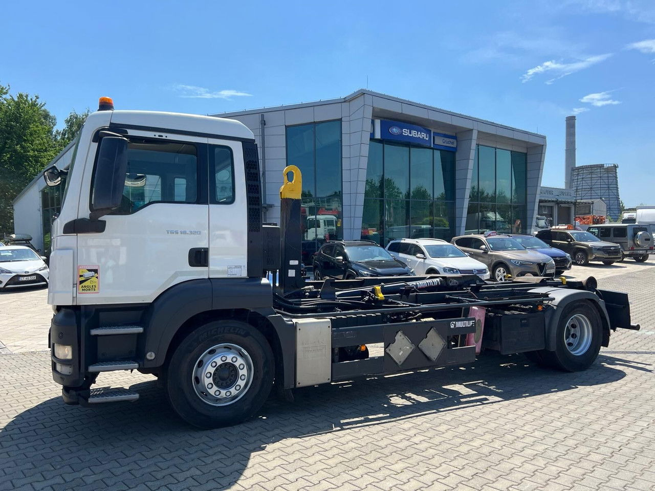 MAN TGS 18.320 NO Rust / Multilift Joab / BIG Wheelbase - Portacontenedore/ Intercambiable camión: foto 2 MAN TGS 18.320 NO Rust / Multilift Joab / BIG Wheelbase - Portacontenedore/ Intercambiable camión: foto 2