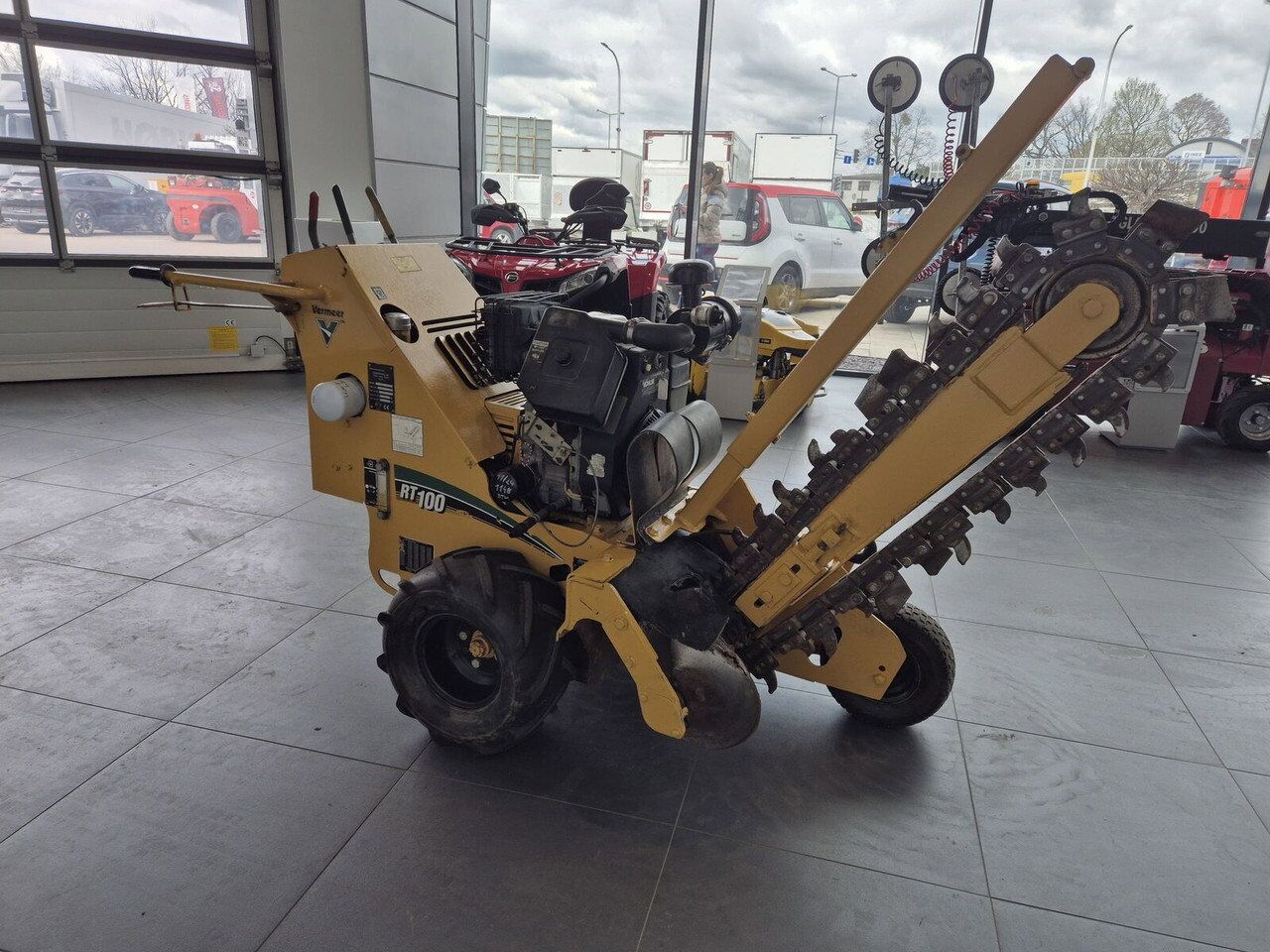 Vermeer RT100 / Trench SAW / Mini Chain Excavator / Idea L FOR Cables - Zanjadora: foto 5 Vermeer RT100 / Trench SAW / Mini Chain Excavator / Idea L FOR Cables - Zanjadora: foto 5