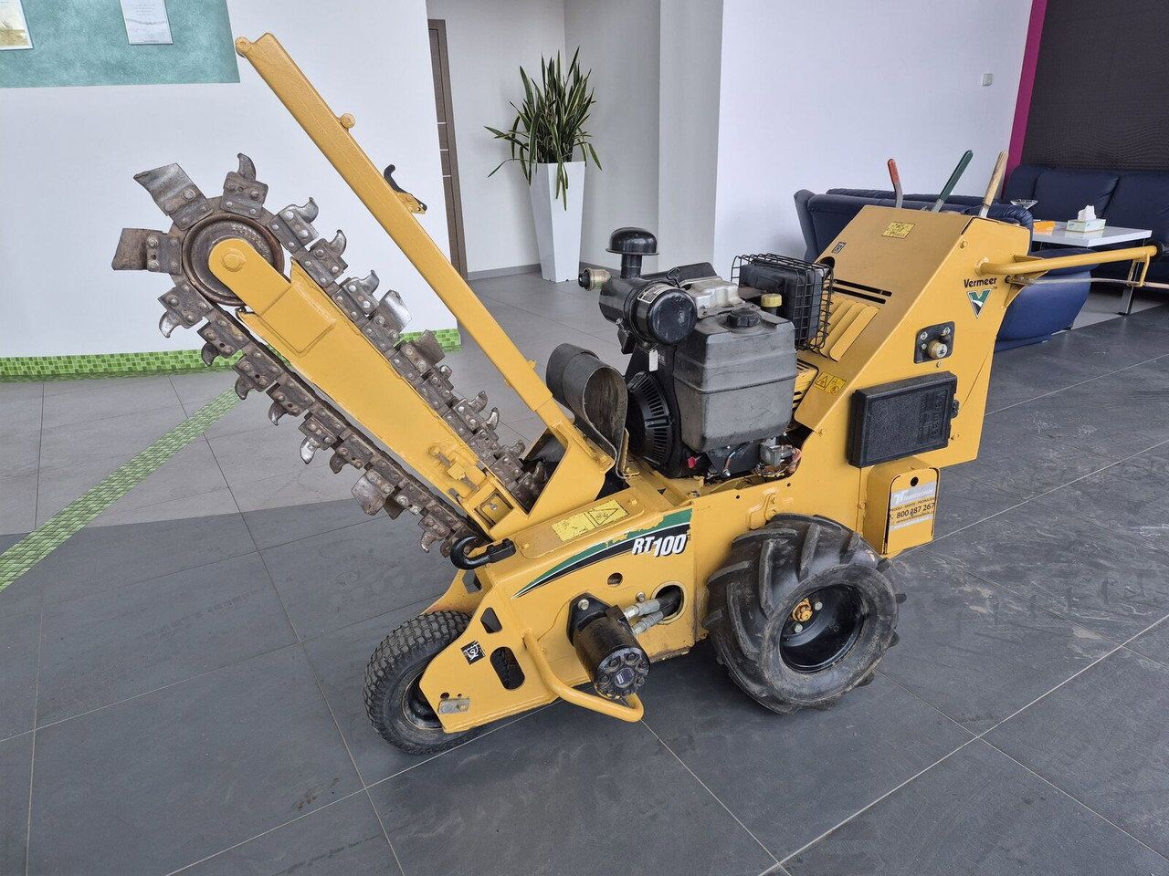 Vermeer RT100 / Trench SAW / Mini Chain Excavator / Idea L FOR Cables - Zanjadora: foto 2 Vermeer RT100 / Trench SAW / Mini Chain Excavator / Idea L FOR Cables - Zanjadora: foto 2