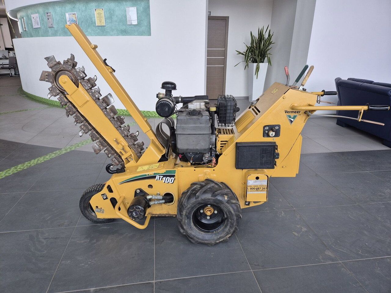 Vermeer RT100 / Trench SAW / Mini Chain Excavator / Idea L FOR Cables - Zanjadora: foto 1 Vermeer RT100 / Trench SAW / Mini Chain Excavator / Idea L FOR Cables - Zanjadora: foto 1