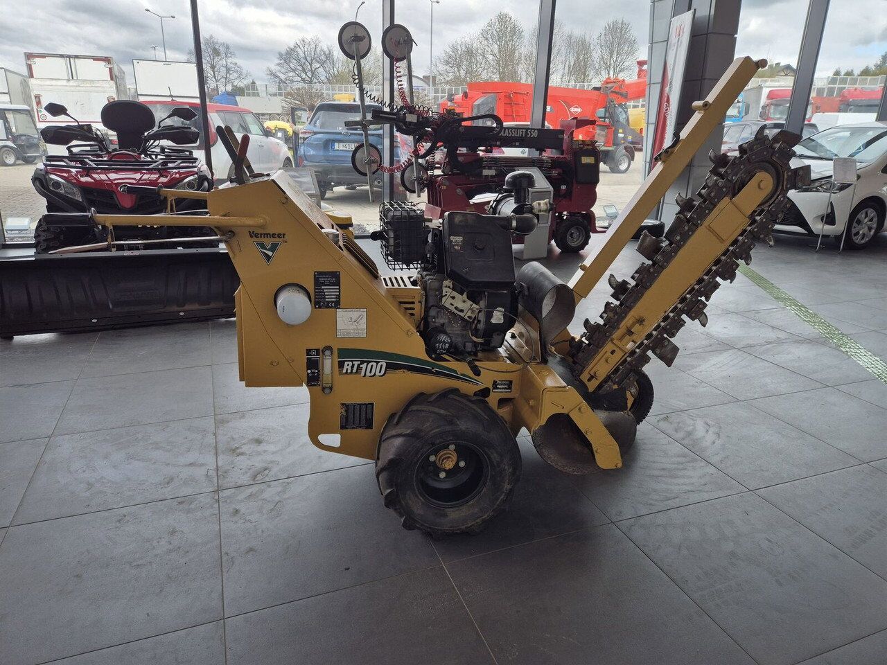 Vermeer RT100 / Trench SAW / Mini Chain Excavator / Idea L FOR Cables - Zanjadora: foto 4 Vermeer RT100 / Trench SAW / Mini Chain Excavator / Idea L FOR Cables - Zanjadora: foto 4