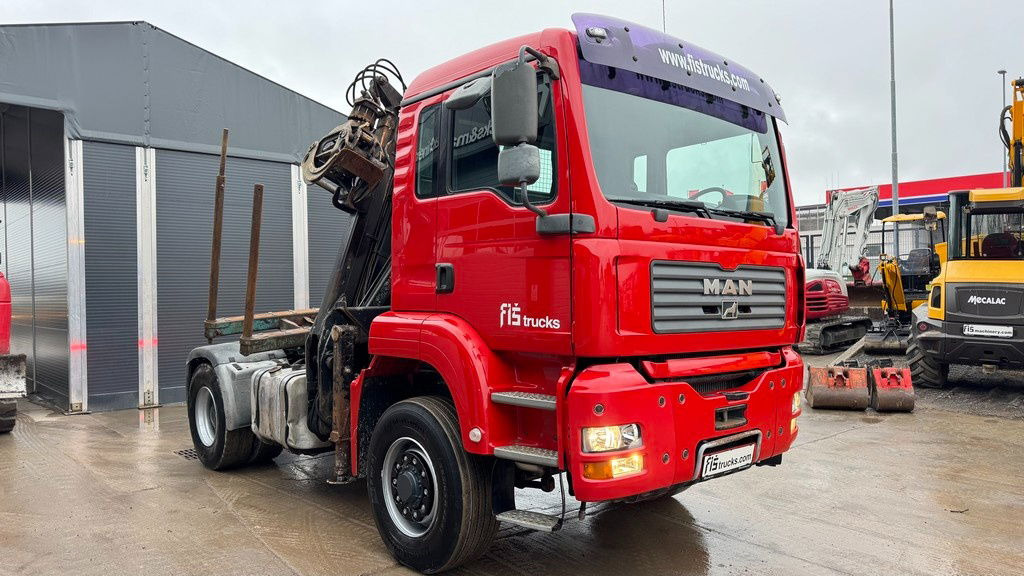 MAN TGA 18.430 4X4 tractor unit - crane LIV L1075P - Cabeza tractora: foto 4 MAN TGA 18.430 4X4 tractor unit - crane LIV L1075P - Cabeza tractora: foto 4