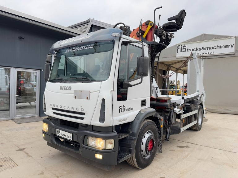 Iveco Eurocargo ML180 E28 4x2 Epsilon 110 - absetz tipper - Portacontenedore/ Intercambiable camión: foto 1 Iveco Eurocargo ML180 E28 4x2 Epsilon 110 - absetz tipper - Portacontenedore/ Intercambiable camión: foto 1