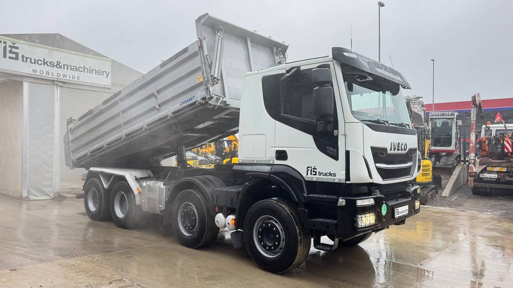 Volquete camión Iveco Trakker 460 8x4 meiller tipper - euro 6: foto 9