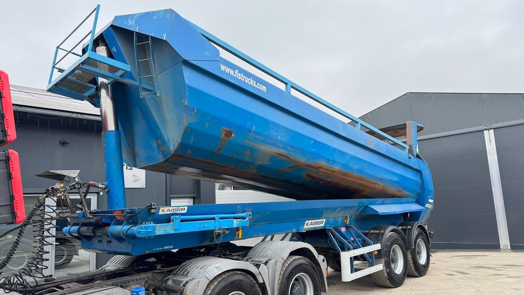 Kaiser Robuste 2 axle tipper trailer - hydr. back - Volquete semirremolque: foto 5 Kaiser Robuste 2 axle tipper trailer - hydr. back - Volquete semirremolque: foto 5