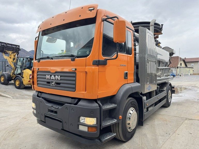 MAN 18.363 Cappelotto vacuum and pressure truck - 10000l - Limpieza de alcantarillado: foto 1 MAN 18.363 Cappelotto vacuum and pressure truck - 10000l - Limpieza de alcantarillado: foto 1
