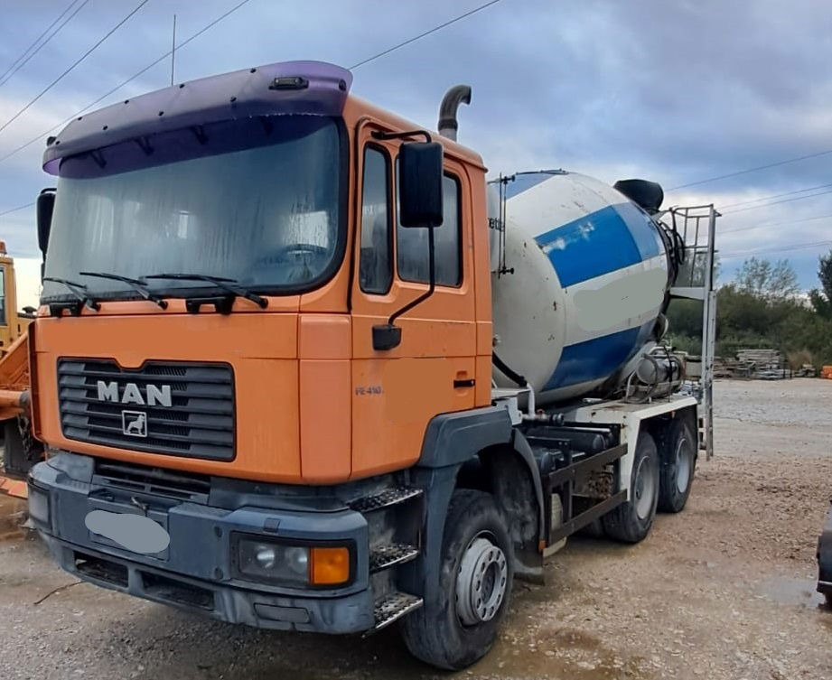 MAN FE 410A 6x4 mixer - 7m3 - euro 3 - Camión hormigonera: foto 1 MAN FE 410A 6x4 mixer - 7m3 - euro 3 - Camión hormigonera: foto 1