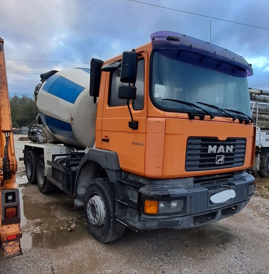 MAN FE 410A 6x4 mixer - 7m3 - euro 3 - Camión hormigonera: foto 2 MAN FE 410A 6x4 mixer - 7m3 - euro 3 - Camión hormigonera: foto 2