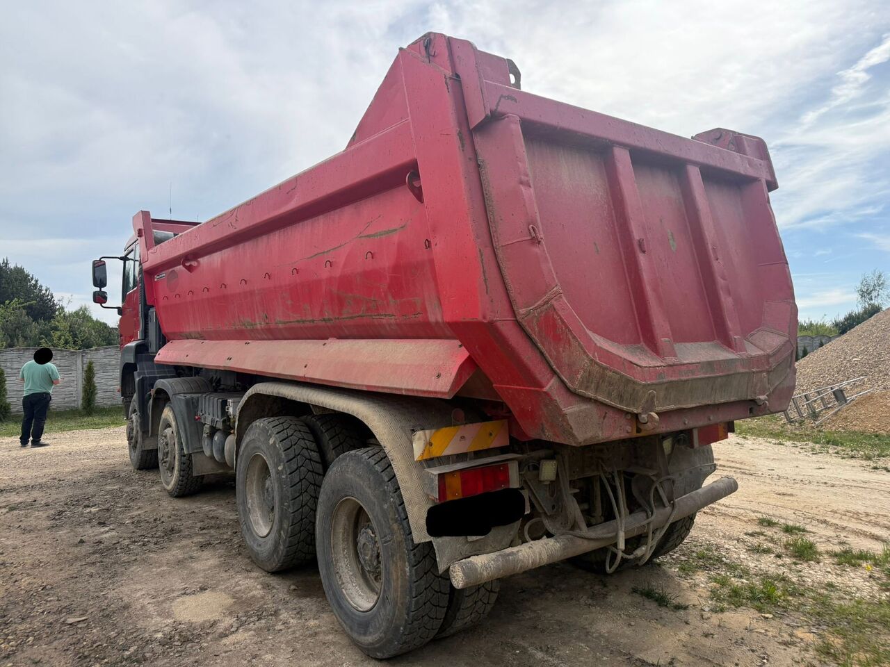 MAN TGA 41.410 8x6 Meiller Mulda Tipper - Volquete camión: foto 4 MAN TGA 41.410 8x6 Meiller Mulda Tipper - Volquete camión: foto 4