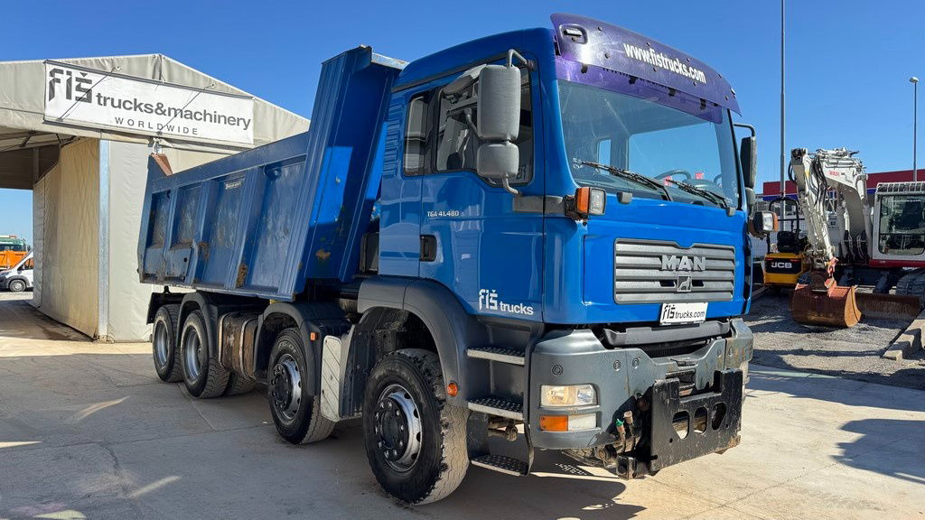 MAN TGA 41.480 8x4 Meiller dumper tipper - ac - Volquete camión: foto 3 MAN TGA 41.480 8x4 Meiller dumper tipper - ac - Volquete camión: foto 3