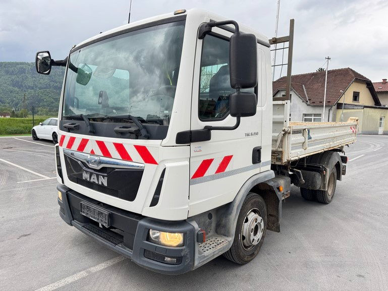 MAN TGL 8.150 meiller tipper - Volquete camión: foto 1 MAN TGL 8.150 meiller tipper - Volquete camión: foto 1