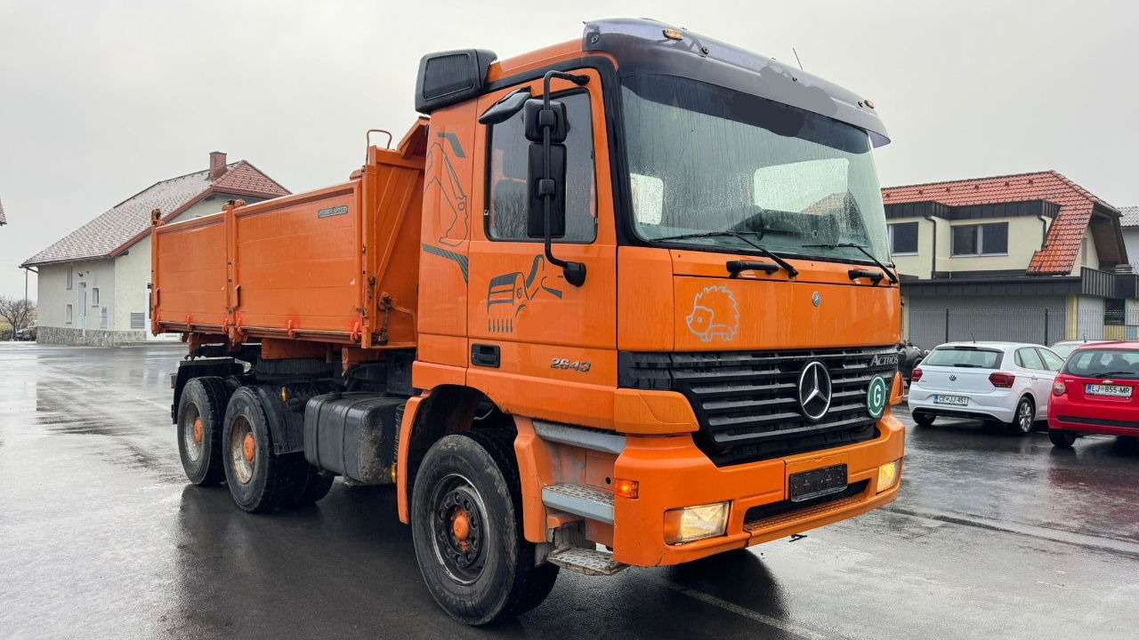 Mercedes-Benz Actros 2643 K 6x4 meiller tipper - TOP Condition - Volquete camión: foto 3 Mercedes-Benz Actros 2643 K 6x4 meiller tipper - TOP Condition - Volquete camión: foto 3