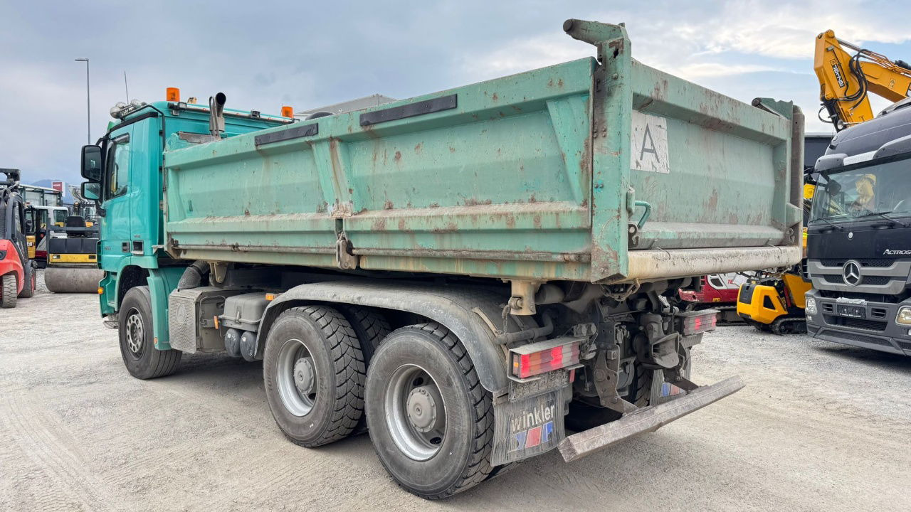 Mercedes-Benz Actros 2655 6x4 meiller bordmatic tipper - retarder - V8 - Volquete camión: foto 5 Mercedes-Benz Actros 2655 6x4 meiller bordmatic tipper - retarder - V8 - Volquete camión: foto 5