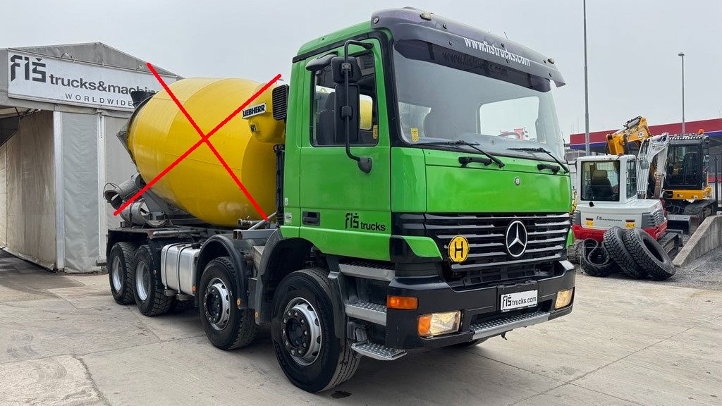 Mercedes-Benz Actros 4143 8x4 chassis - big axle - Chasis camión: foto 3 Mercedes-Benz Actros 4143 8x4 chassis - big axle - Chasis camión: foto 3