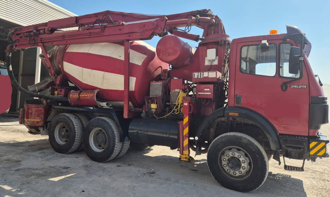 Mercedes-Benz SK 2635 V8 6x4 Mixer 7M3 - Putzmeister pump - Camión hormigonera: foto 3 Mercedes-Benz SK 2635 V8 6x4 Mixer 7M3 - Putzmeister pump - Camión hormigonera: foto 3