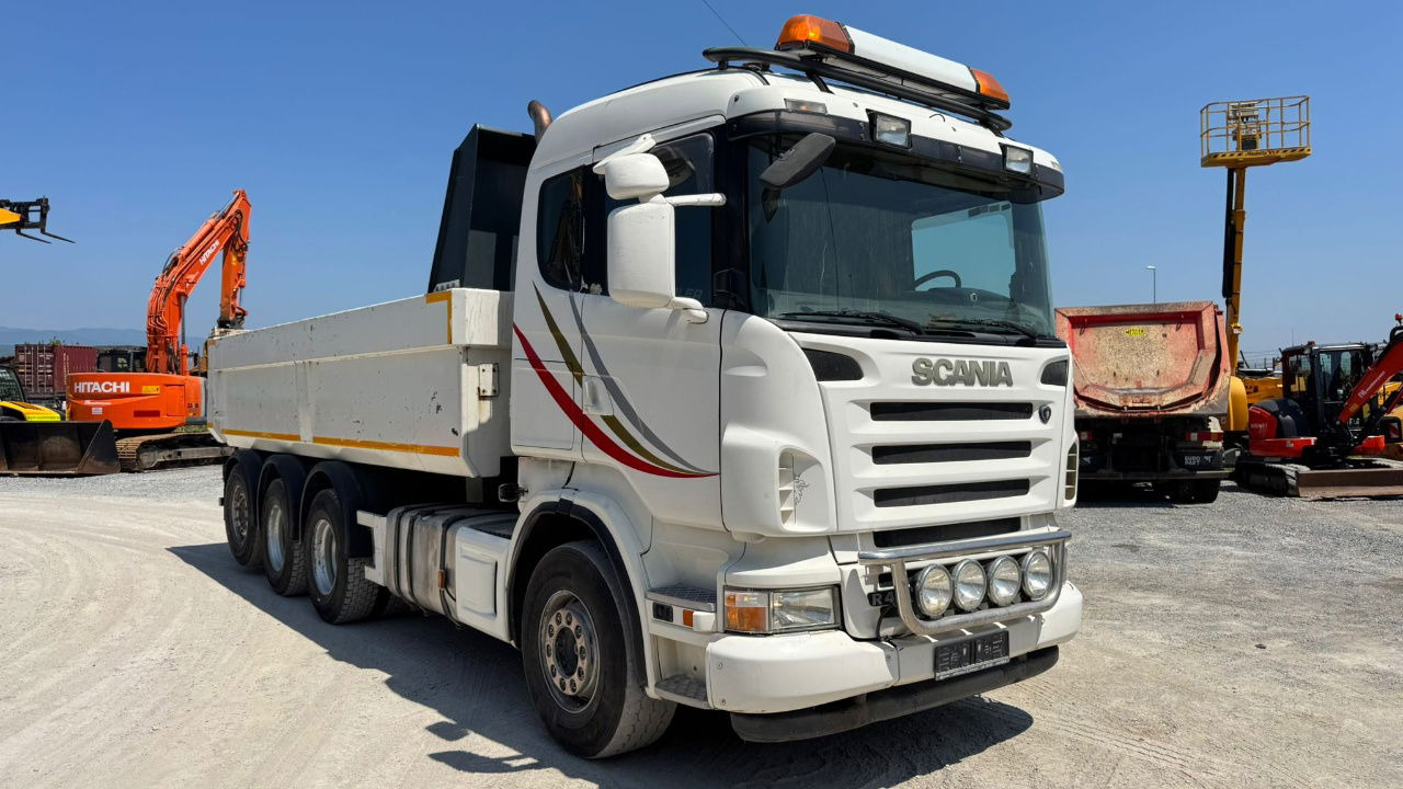Scania R480 8x4 tipper - lifitng axle - Volquete camión: foto 2 Scania R480 8x4 tipper - lifitng axle - Volquete camión: foto 2