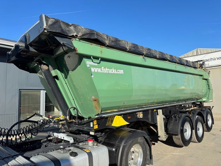 Schwarzmüller Meiller Mhps 12/27 3-Axle Tipper Trailer - hydr. back - Volquete semirremolque: foto 1 Schwarzmüller Meiller Mhps 12/27 3-Axle Tipper Trailer - hydr. back - Volquete semirremolque: foto 1