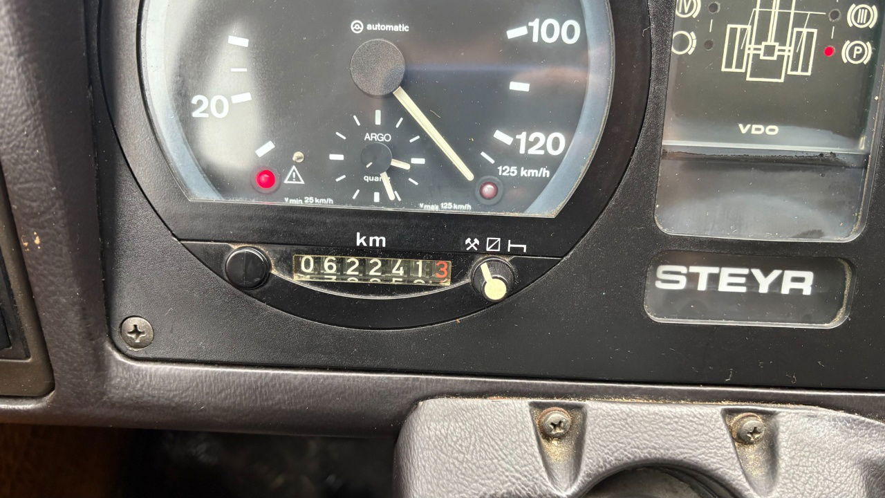 Camión lona Steyr 12M18 4X4 stake body - 62.000km: foto 20