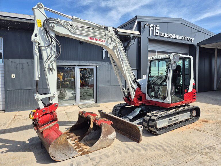 Takeuchi TB290-2 - Powertilt - 2023 Year - 1270 Hours - 3X Buckets - AS NEW - Miniexcavadora: foto 1 Takeuchi TB290-2 - Powertilt - 2023 Year - 1270 Hours - 3X Buckets - AS NEW - Miniexcavadora: foto 1