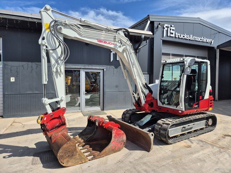 Takeuchi TB290-2 - Powertilt - 2023 Year - 860 Hours - 3X Buckets - AS NEW - Miniexcavadora: foto 1 Takeuchi TB290-2 - Powertilt - 2023 Year - 860 Hours - 3X Buckets - AS NEW - Miniexcavadora: foto 1