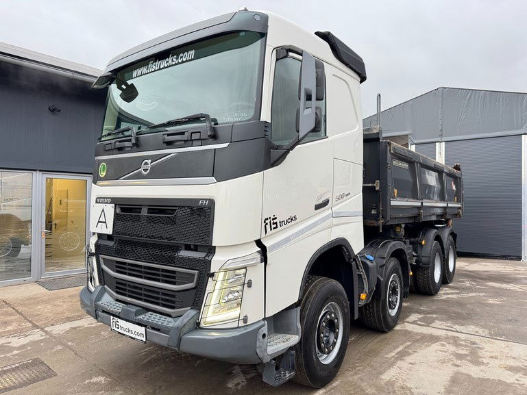 Volvo FH 500 8x4 - meiller bordmatic tipper - Volquete camión: foto 1 Volvo FH 500 8x4 - meiller bordmatic tipper - Volquete camión: foto 1