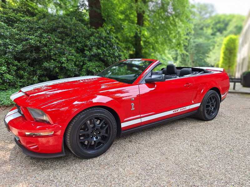 Ford Mustang FORD MUSTANG SHELBY GT500 COBRA 5.4 V8 gt500 cabrio originele - Coche: foto 1 Ford Mustang FORD MUSTANG SHELBY GT500 COBRA 5.4 V8 gt500 cabrio originele - Coche: foto 1