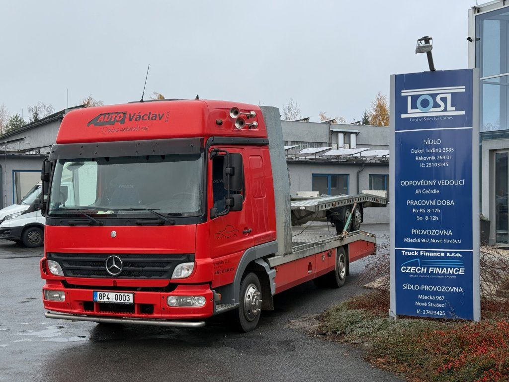 Mercedes-Benz 818 Atego EURO 3 + trailer VAPP 2020 year - Portavehículos camión: foto 1 Mercedes-Benz 818 Atego EURO 3 + trailer VAPP 2020 year - Portavehículos camión: foto 1