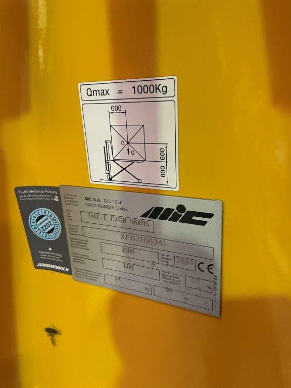 5 (five) scissor pallet truck with electric drive and quick lift pump Jungheinrich model TMX-E 10 - Transpaleta: foto 2 5 (five) scissor pallet truck with electric drive and quick lift pump Jungheinrich model TMX-E 10 - Transpaleta: foto 2