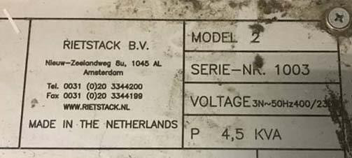 Máquina de impresión Block gluing machine Rietstack model 2: foto 9