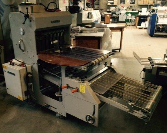 Desta BAS-STB 600 standing sheet press delivery - Plegadora de papel: foto 1 Desta BAS-STB 600 standing sheet press delivery - Plegadora de papel: foto 1