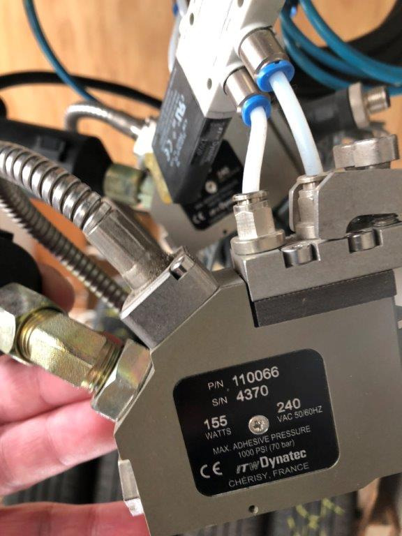 Máquina de impresión Dynatec Quattro Challenger glue melter with two application nozzles Dy 2002 control unit for 8 channels: foto 6 Máquina de impresión Dynatec Quattro Challenger glue melter with two application nozzles Dy 2002 control unit for 8 channels: foto 6