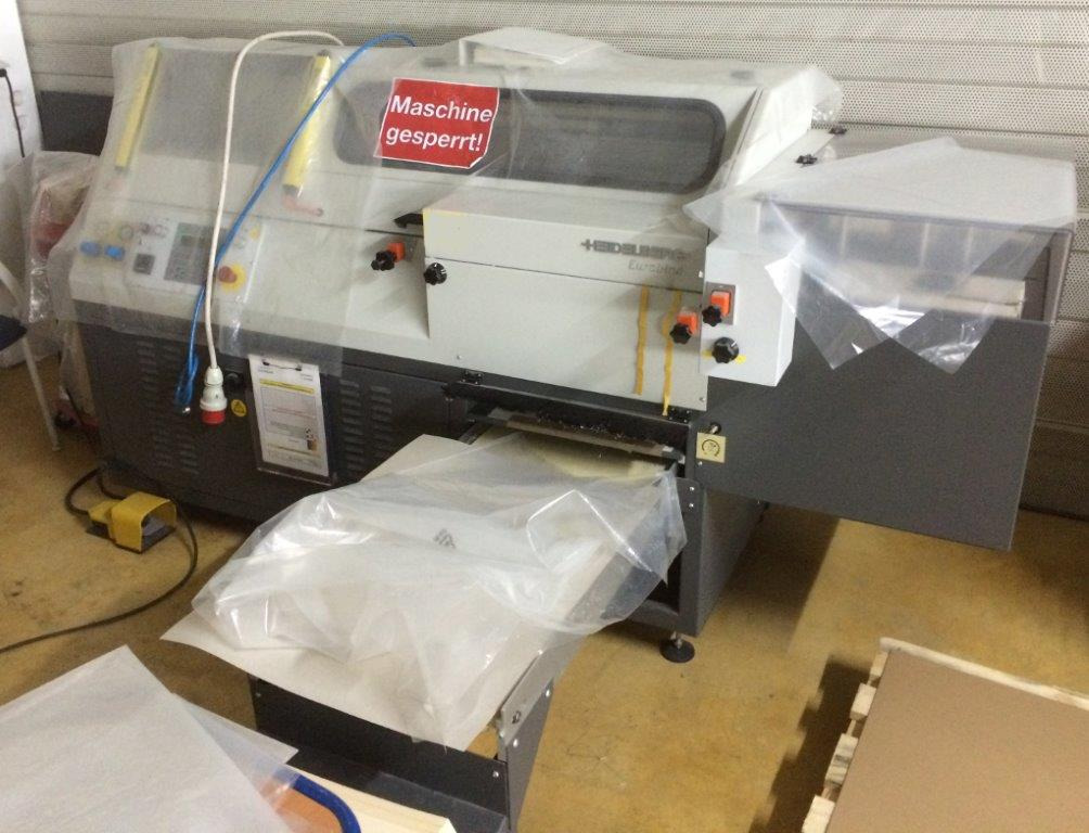 Heidelberg Eurobind EB-500 Single-Column Hotmelt Adhesive Binder - Encuadernadora: foto 1 Heidelberg Eurobind EB-500 Single-Column Hotmelt Adhesive Binder - Encuadernadora: foto 1
