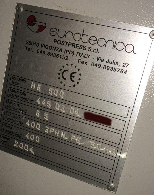 Heidelberg Eurobind EB-500 Single-Column Hotmelt Adhesive Binder - Encuadernadora: foto 3 Heidelberg Eurobind EB-500 Single-Column Hotmelt Adhesive Binder - Encuadernadora: foto 3