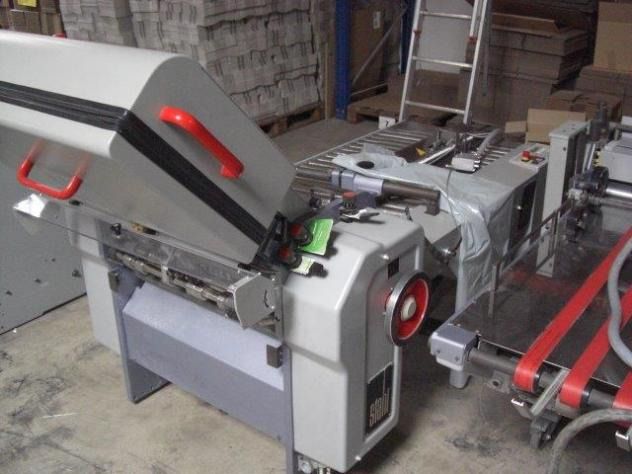Heidelberg Steel TD 78-4-2-RD buckle plate folding machine - Plegadora de papel: foto 4 Heidelberg Steel TD 78-4-2-RD buckle plate folding machine - Plegadora de papel: foto 4