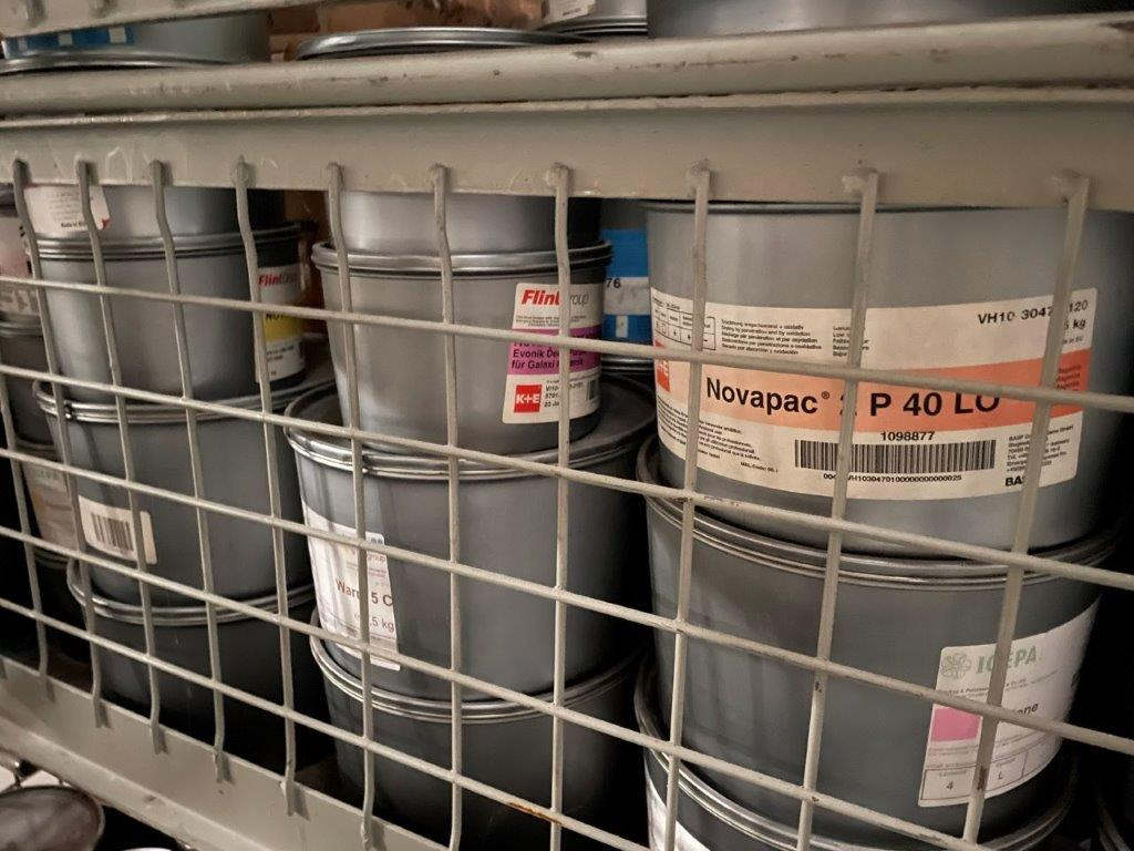 Offset Printing Ink Stock Printing Ink Remnants Special Colors Original Packed - Máquina offset: foto 5 Offset Printing Ink Stock Printing Ink Remnants Special Colors Original Packed - Máquina offset: foto 5