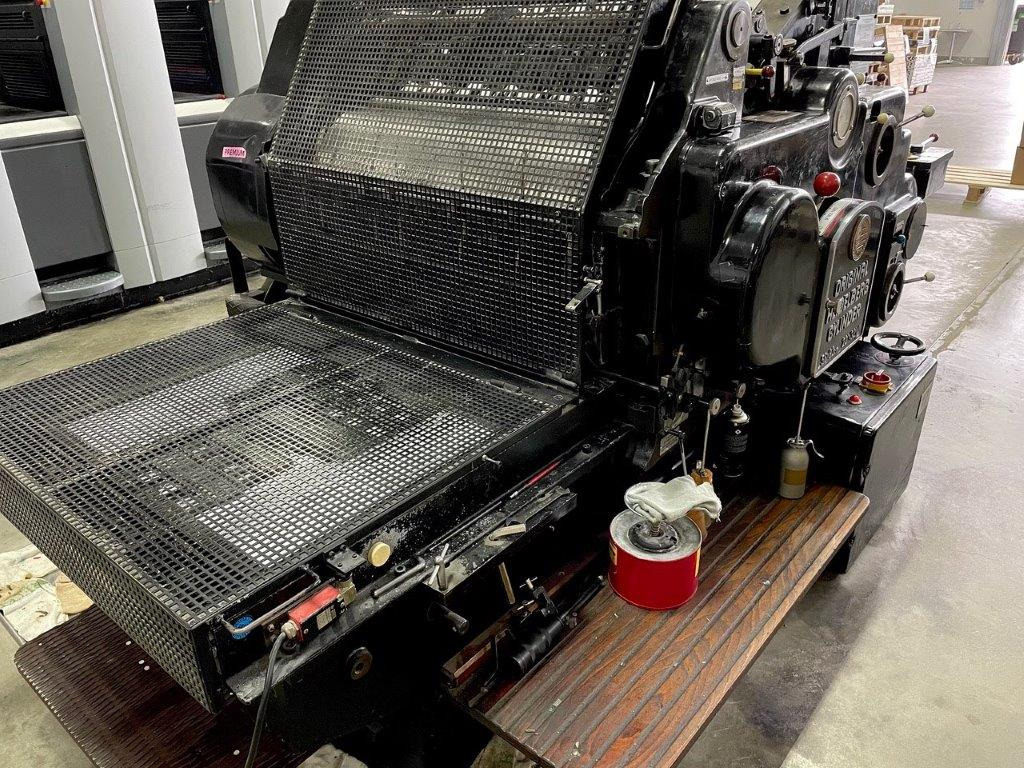 Original Heidelberg Zylinder OHZ SBB size 56 x 82 cm only for die cutting - Encuadernadora: foto 3 Original Heidelberg Zylinder OHZ SBB size 56 x 82 cm only for die cutting - Encuadernadora: foto 3