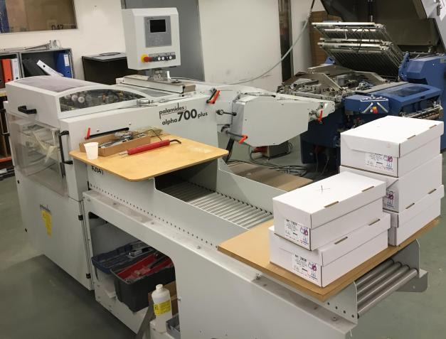 Palamides Alpha 700 Stack Delivery Package Delivery - Plegadora de papel: foto 1 Palamides Alpha 700 Stack Delivery Package Delivery - Plegadora de papel: foto 1