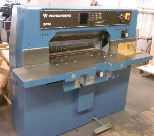 Wohlenberg WP 76 SPM high-speed cutter - Máquina de corte de papel: foto 1 Wohlenberg WP 76 SPM high-speed cutter - Máquina de corte de papel: foto 1