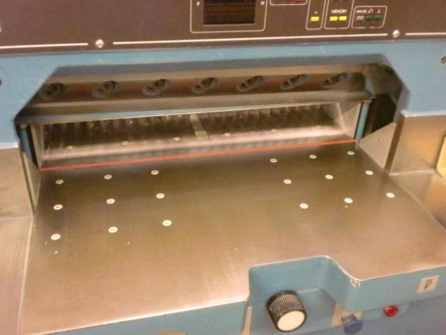 Wohlenberg WP 76 SPM high-speed cutter - Máquina de corte de papel: foto 5 Wohlenberg WP 76 SPM high-speed cutter - Máquina de corte de papel: foto 5