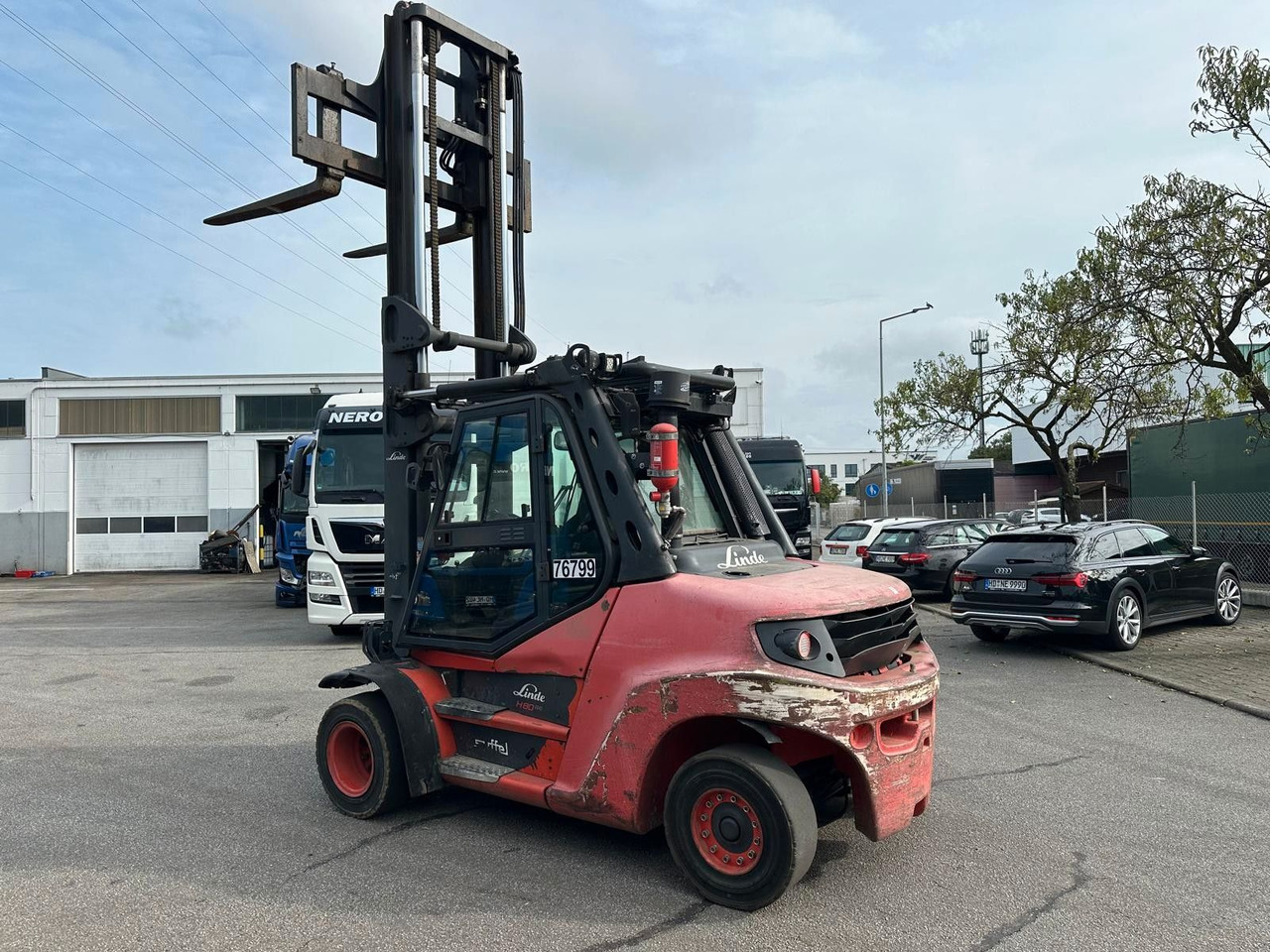 Linde H80D -03/900 Klima/Rückfahrkamera Linde H80D -03/900 Klima/Rückfahrkamera - Carretilla elevadora diésel: foto 4 Linde H80D -03/900 Klima/Rückfahrkamera Linde H80D -03/900 Klima/Rückfahrkamera - Carretilla elevadora diésel: foto 4