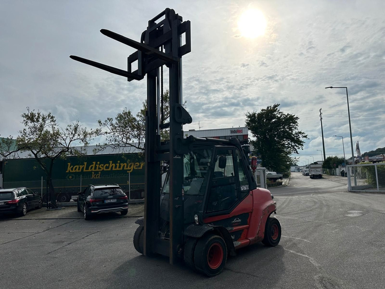 Linde H80D -03/900 Klima/Rückfahrkamera Linde H80D -03/900 Klima/Rückfahrkamera - Carretilla elevadora diésel: foto 2 Linde H80D -03/900 Klima/Rückfahrkamera Linde H80D -03/900 Klima/Rückfahrkamera - Carretilla elevadora diésel: foto 2