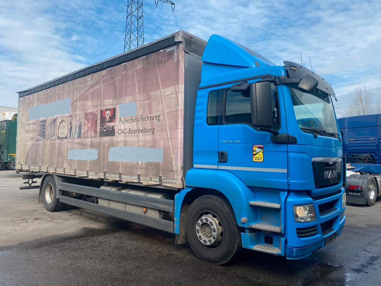 MAN 18.400 8m Lang/10t Nutzlast/2 Stück MAN 18.400 kein 18.440 2 x - Camión lona: foto 3 MAN 18.400 8m Lang/10t Nutzlast/2 Stück MAN 18.400 kein 18.440 2 x - Camión lona: foto 3