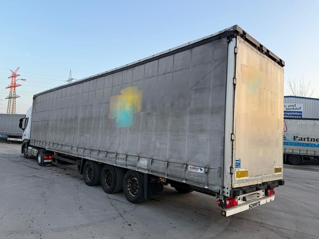 Schmitz Cargobull 3 Achs MEGA Liftachse - Semirremolque lona: foto 1 Schmitz Cargobull 3 Achs MEGA Liftachse - Semirremolque lona: foto 1