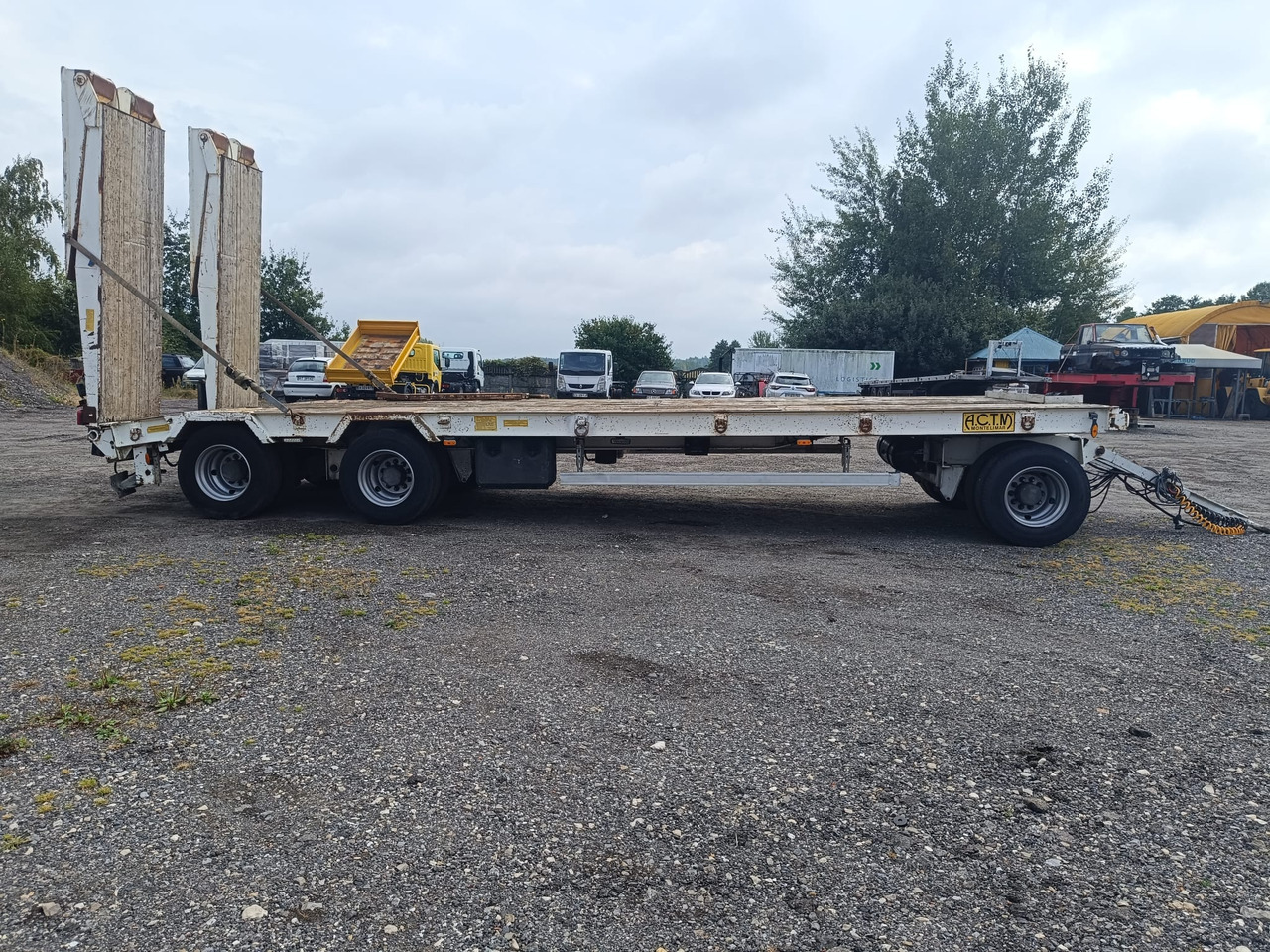 ACTM 3 osie  8m x 2,55 m lad 25 T - Góndola rebajadas remolque: foto 2 ACTM 3 osie  8m x 2,55 m lad 25 T - Góndola rebajadas remolque: foto 2